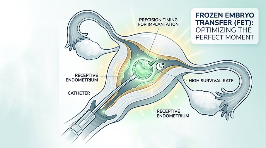 Frozen Embryo Transfer (FET): Optimizing the Perfect Moment for Pregnancy