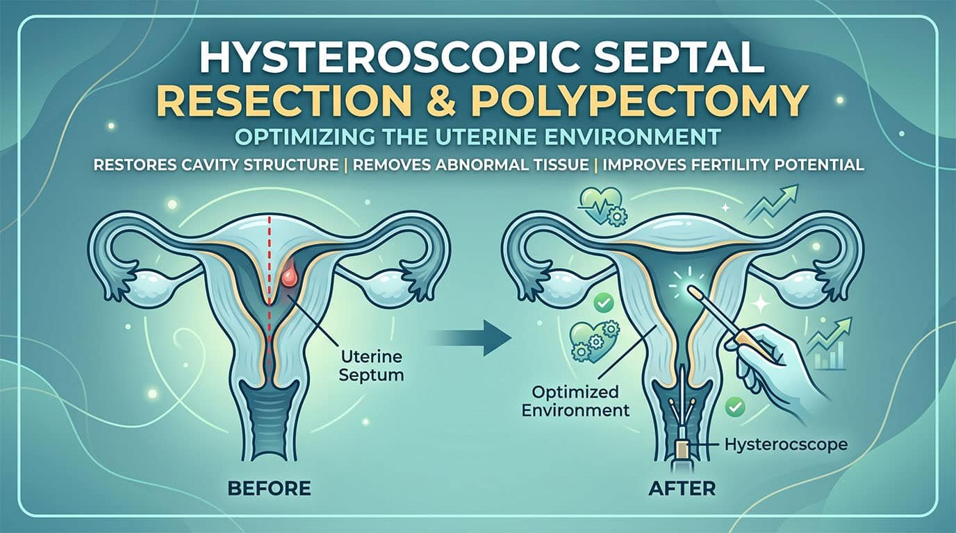 Hysteroscopic Septal Resection and Polypectomy: Optimizing the Uterine Environment